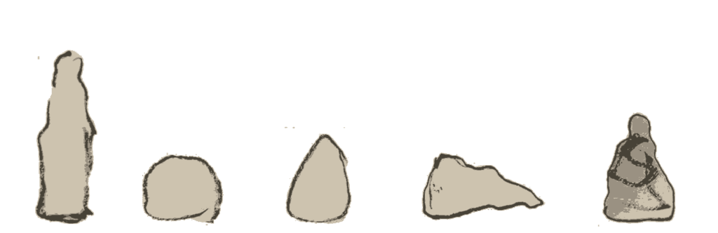 展示プロジェクト：狛おおかみから着想を得た作品